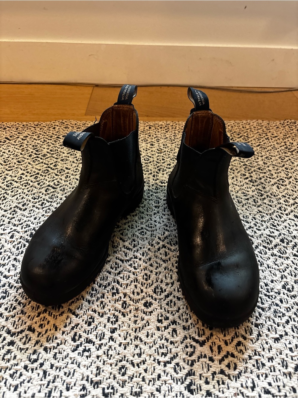 Blundstone Black Chelsea Pull-On Work Boots